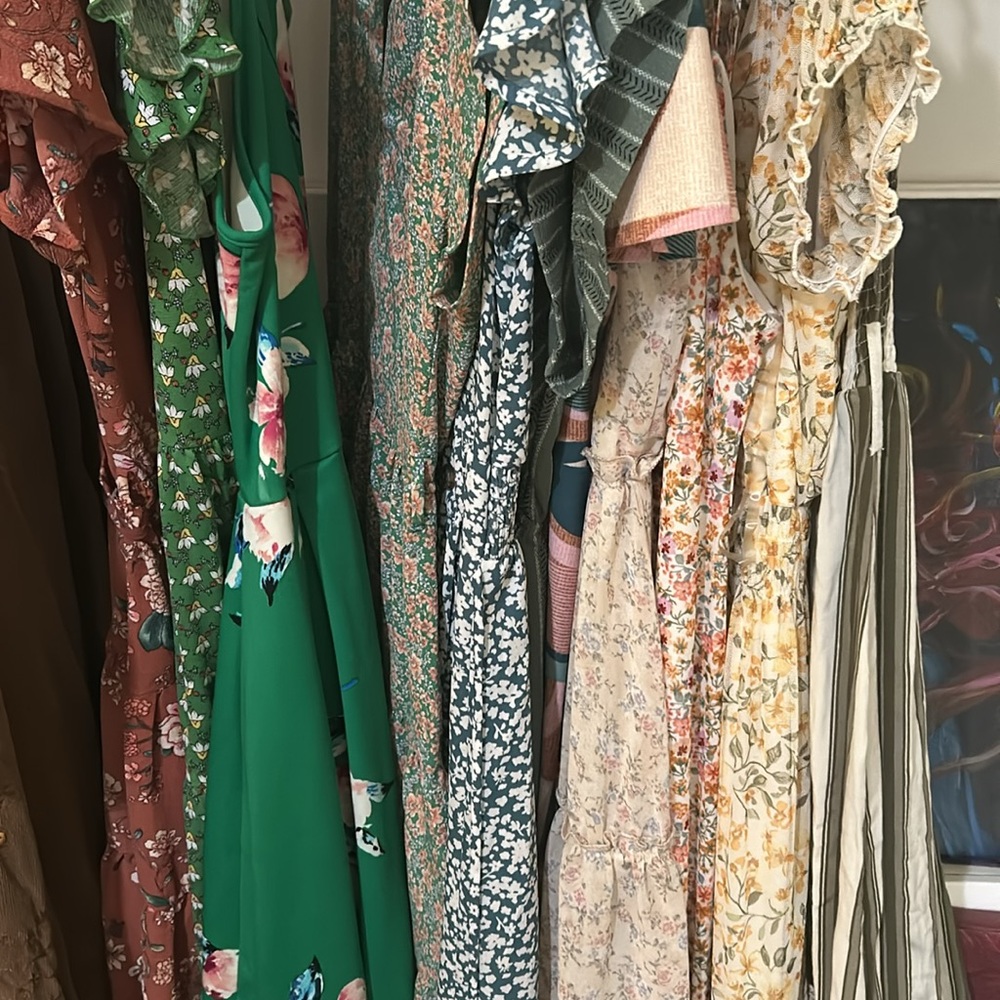 Size medium, spring dresses, pull over, jacket, women dresses